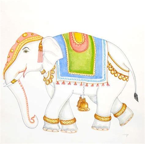 Mysore Ambari Drawing ` Mysore Ambari Drawing | Indian elephant art ...