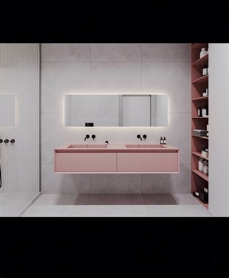 Double vanity design, bathroom undermount rectangular vani… | Flickr