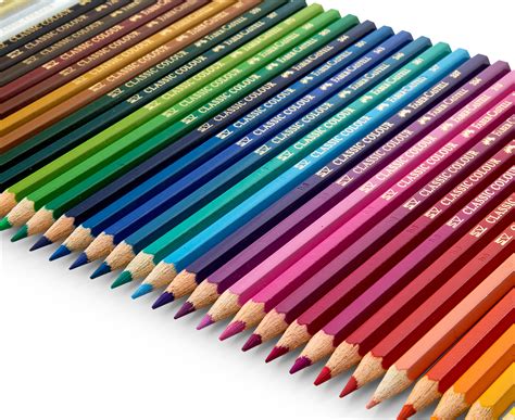 Faber-Castell Classic Colour Pencils 36-Pack w/ Sharpener - Multi ...