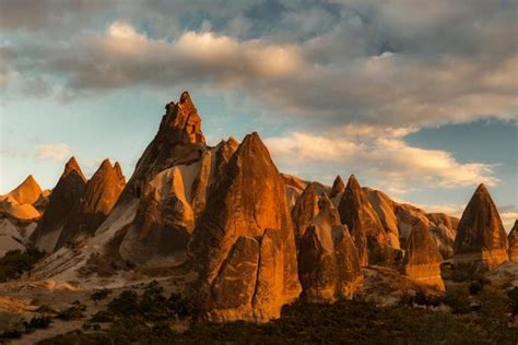 Volcanic Desert Landscape in Evening Light, Turkey | Earth's Surface | Science | Image | PBS ...