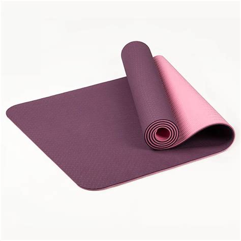non polluting material TPE yoga mat 6mm non slip exercise pad extended yoga mat 183*61*6mm-in ...