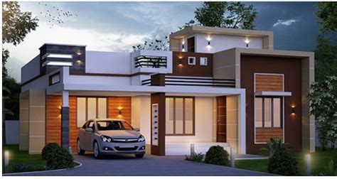 1300 Square Feet Single Floor Contemporary and Stylish Home Design | Acha Homes