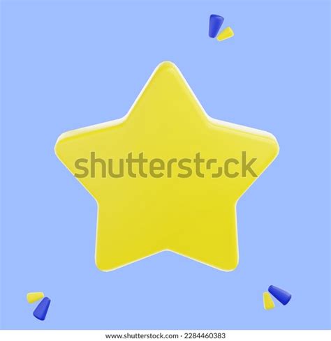 3d Render Gold Star Sparkle Emoji Stock Illustration 2284460383 ...