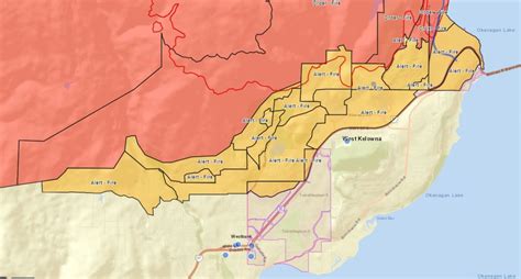 B.C. wildfires: Evacuation alert expanded for parts of West Kelowna due to wind | Globalnews.ca