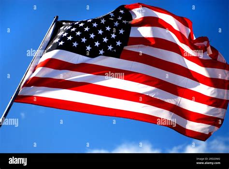 American flag / Stars and Stripes Stock Photo - Alamy