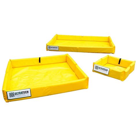 UltraTech® - Containment Collapsible Berm & Mini-Foam Wall: 3" Long, 3" Wide, 6" High | MSC ...