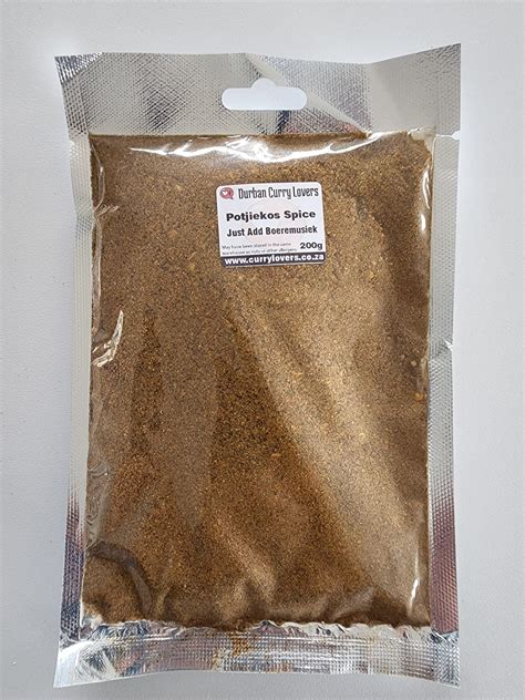 The Ultimate Potjiekos Spice Just add Boeremusiek (200g) - Durban Curry ...