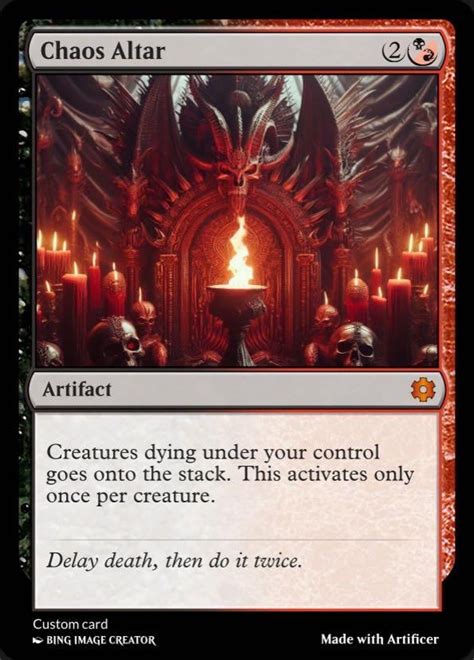 Chaos Altar : r/custommagic