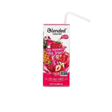 Blended Naturals™ Fab Fruit Punch Kids Juice Boxes, 54 oz - Kroger