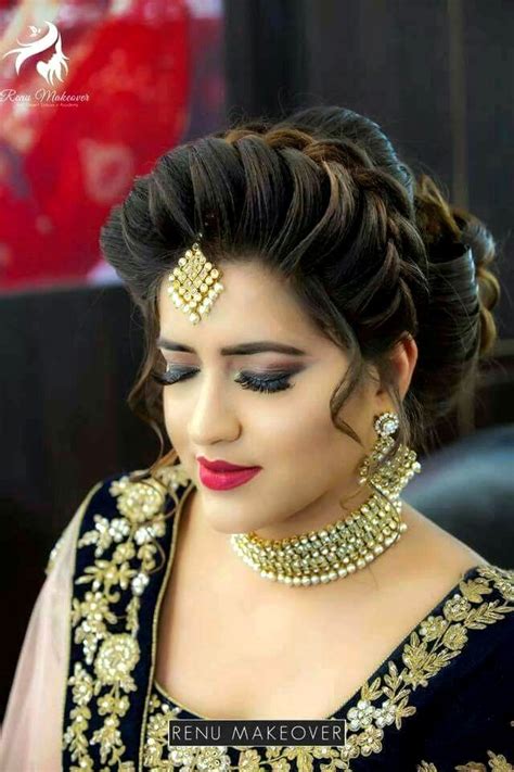 Top more than 81 indian bridal hairstyles front view super hot - vova ...