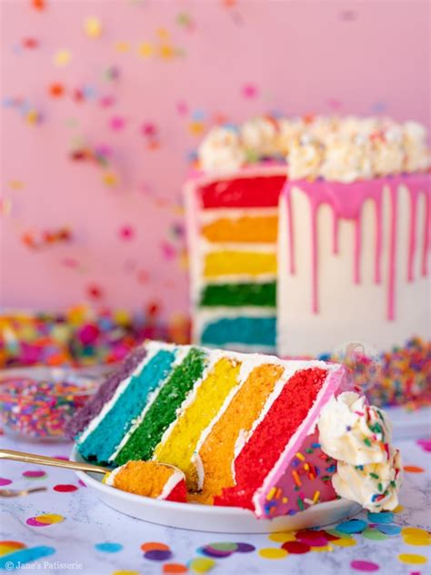 Rainbow Cake! - Jane's Patisserie