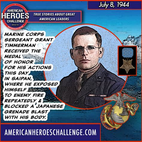 Grant Timmerman Medal of Honor - American Heroes Challenge