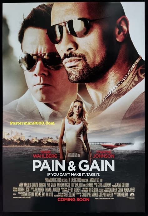 Pain and Gain ไม่เจ็บ ไม่รวย – Posterman 2000