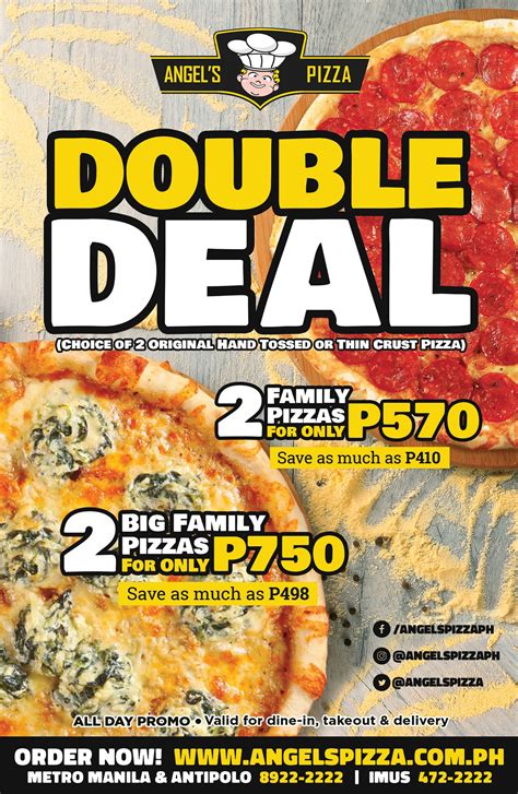 ANGEL'S PIZZA: Menu, Delivery, Promos, & More! - Peso Lab - Money Guide ...