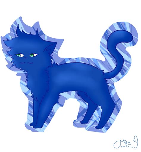 Dark Blue Cat .:Request:. by KawaiiKupkakes on DeviantArt