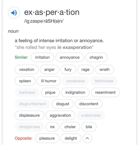 Exasperation definition Blank Template - Imgflip