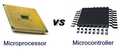 Difference between Microprocessor and Microcontroller