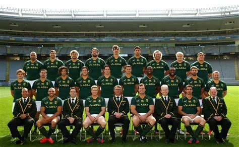 Springbok Rugby Players