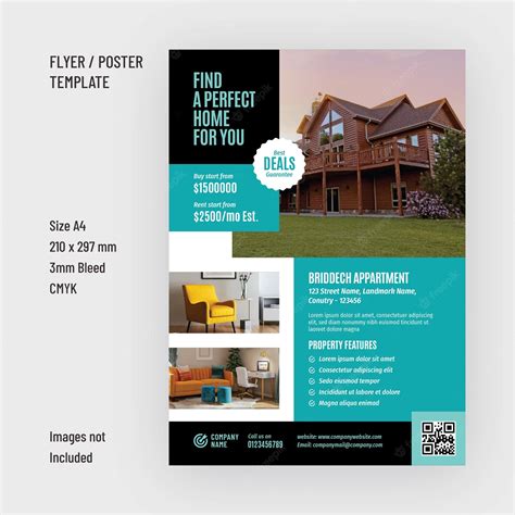 Real estate flyer design template - Stokverse