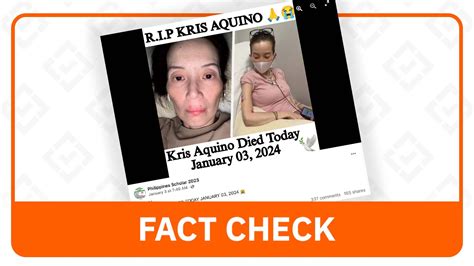 FACT CHECK: Kris Aquino is alive