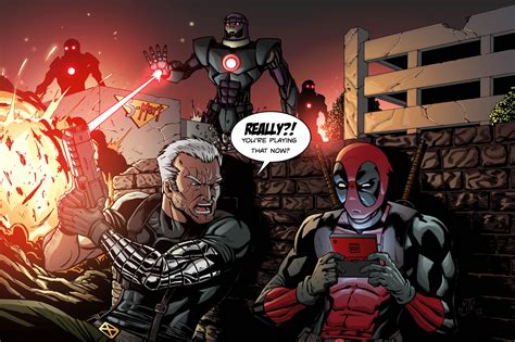 Cable and Deadpool by Vulture34 | Deadpool (Marvel Comics) | Know Your Meme