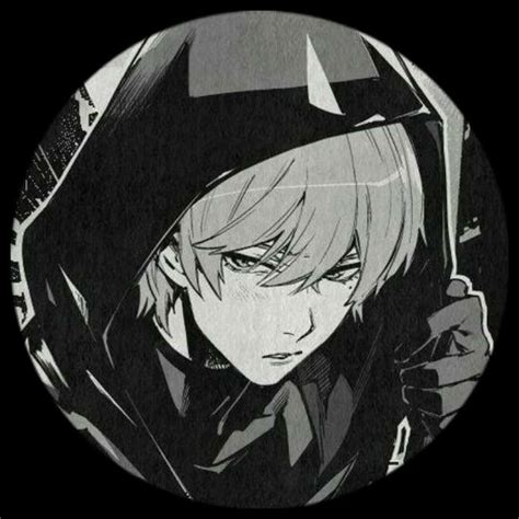 Aesthetic Anime Boy Pfp Black And White - mealyssa10