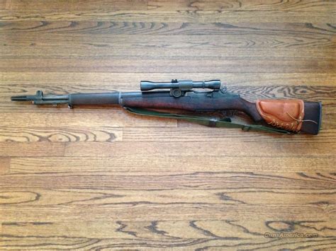 Springfield Armory M1D Garand with ... for sale at Gunsamerica.com: 998021482