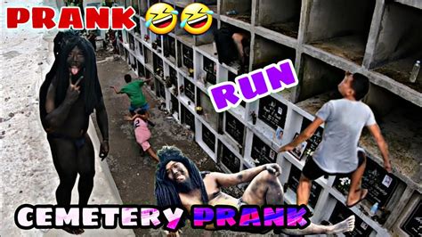 cemetery prank 🤣🤣 - YouTube