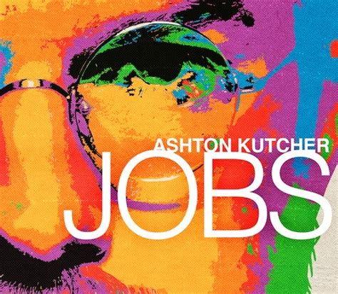 Here's official promotional poster for Ashton Kutcher's Jobs movie