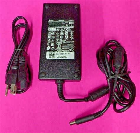 New Dell G Series G7 7790 Alienware 17 R4 R5 180W AC Power Adapter Charger 47RW6 | eBay