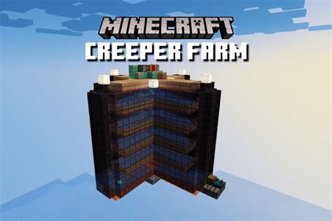 How to Make a Creeper Farm in Minecraft in 2022 (Easy Build) | Beebom