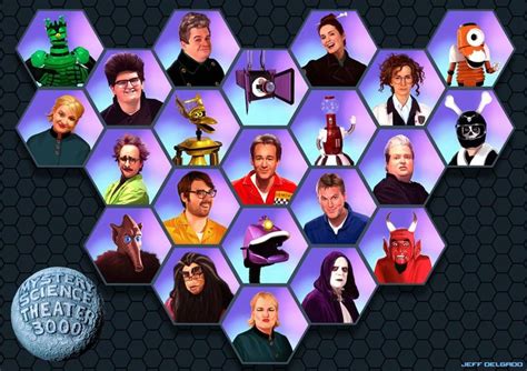 MST3K 30th Anniversary Live Cast | Satellite of love, Mystery science, Cool posters