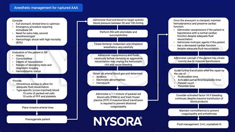 Abdominal Aortic Aneurysm (AAR) Repair - NYSORA | NYSORA