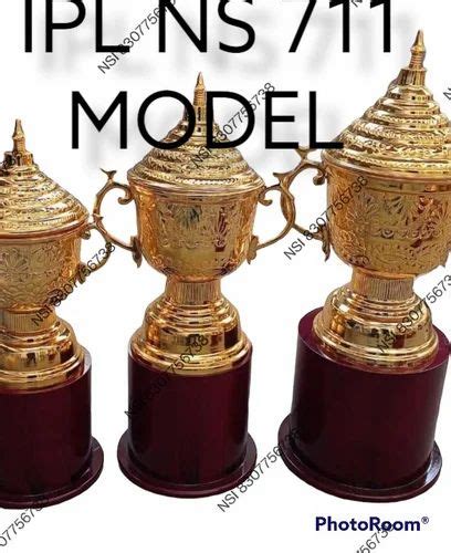 Brass Golden IPL Cup Trophy, For Souvenir at Rs 9500/piece in Moradabad ...