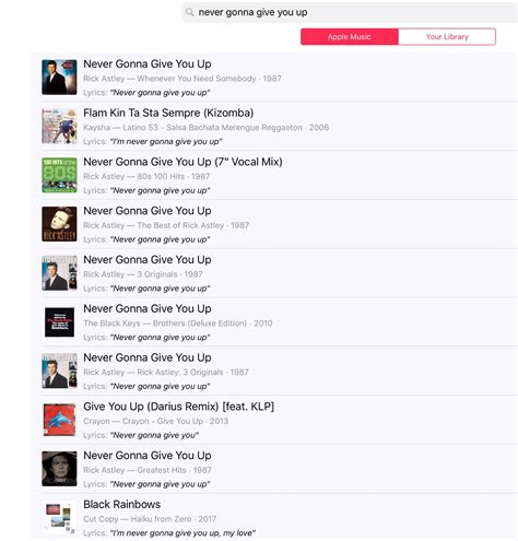 How to search for songs by lyrics in Apple Music | Cult of Mac