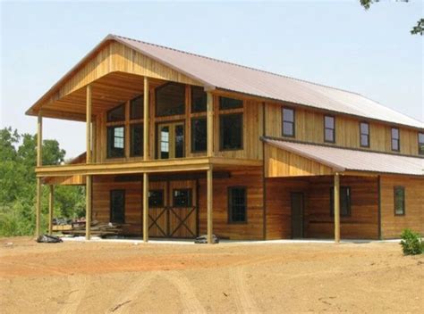 Building A Pole Barn Home - Kits, Cost, Floor Plans, Designs