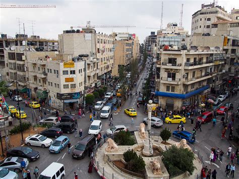 Ramallah, Palestine traffic circle • In Locamotion