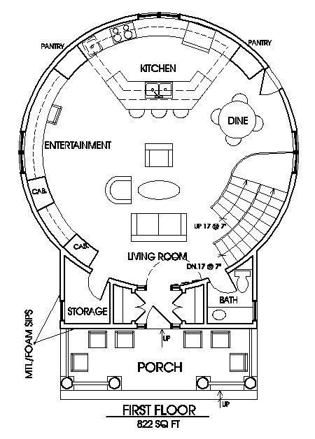 The Classic Plan. Grain Silo Main floor. - Interior Design Fans ...