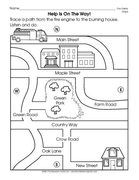 The Mailbox | Social studies worksheets, Map skills, Social studies maps