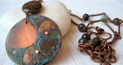 Gioielli in rame fatti a mano - Copper, handmade jewelry | Gioielli, Gioielli fatti a mano ...