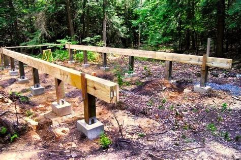 How to Install Pier and Beam Foundations | by Rising Barn | Medium