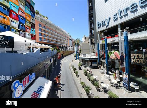 The vibrant shopping & restaurants area of Paceville in St Julian's ...