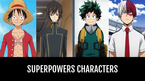 Superpowers Characters | Anime-Planet