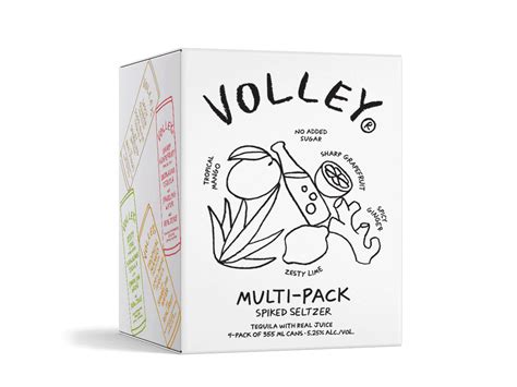 Volley Branding by Red Antler Packaging Box Design, Print Packaging ...