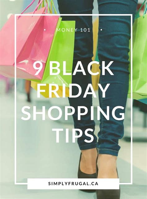 9 Excellent Black Friday Shopping Tips