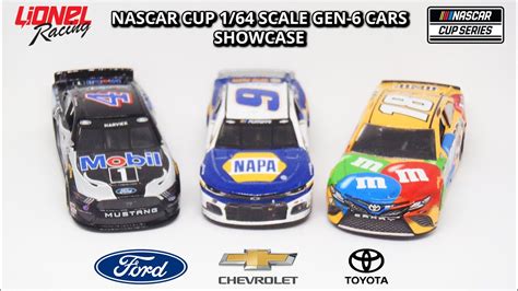 NASCAR Die-cast Showcase | NASCAR Cup Series 1/64 Scale Gen-6 Cars ...