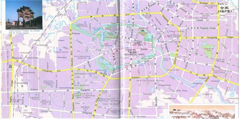 Hefei City Tourist Map - Hefei City China • mappery