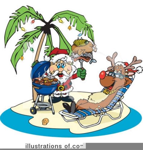 Australian Christmas Clipart Free Download - Free Summer Christmas ...