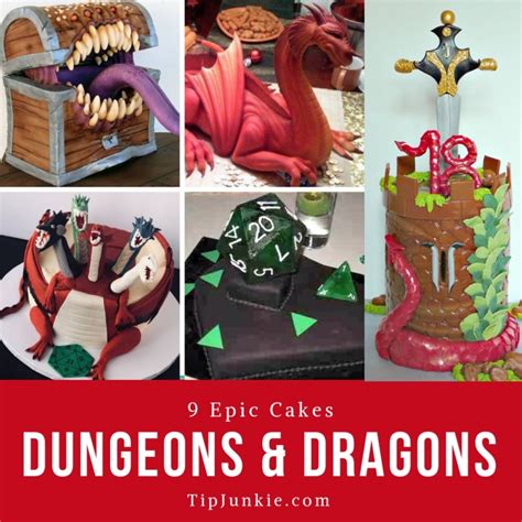 9 Epic Dungeons and Dragons Cakes – Tip Junkie