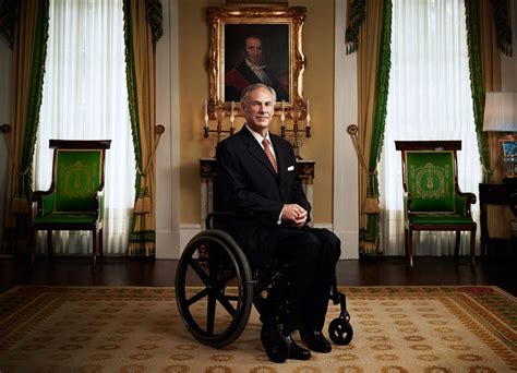 Gov. Greg Abbott Wheelchair - Reporter Laments Difficulty in Demonizing ...